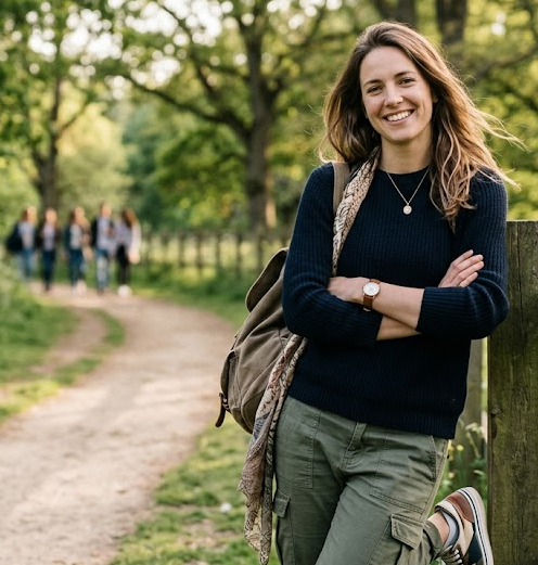 Illustration der Stresshormon-Kaskade im menschlichen Körper